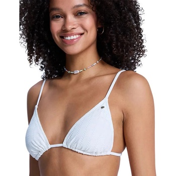 Roxy Island Tiki Triangle bikini top - White (Coconut Milk)