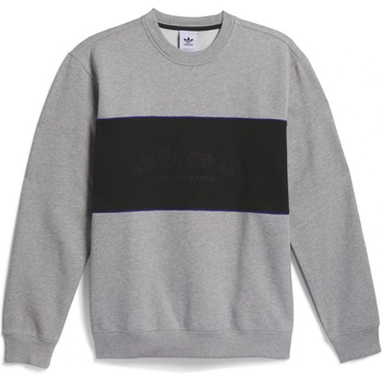 Adidas Блуза Adidas Men's Arched Crew Sweatshirt - Grey Heather