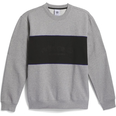 Adidas Блуза Adidas Men's Arched Crew Sweatshirt - Grey Heather