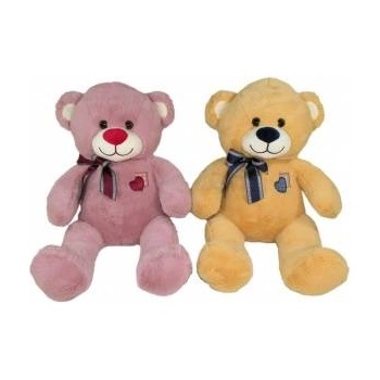 SUN-DAY *AST. PLUSH bowls, 30 cm, bow, heart embroidery, 2 col