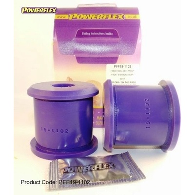 Powerflex Silentbloky Ford Fiesta Mk6 vč. ST / Fusion 02-08 Front Wishbone Lower Rear Bush 2