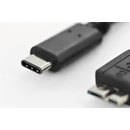 Assmann AK-300137-010-S USB 3.0, USB C M(plug) / microUSB B M(plug), 1m