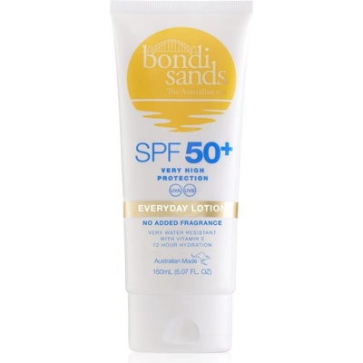 Bondi Sands SPF 50+ Everyday Body Lotion слънцезащитен лосион за тяло водоустойчиви SPF 50+ 150ml
