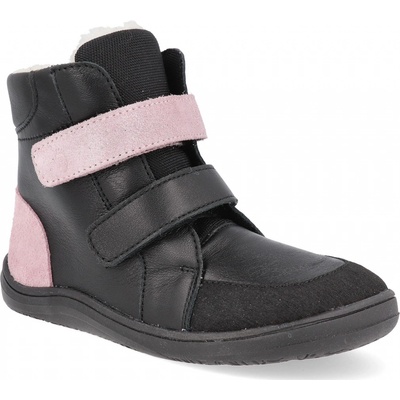 Baby Bare Febo Barefoot zimní obuv s membránou Winter Sparkle black asfaltico