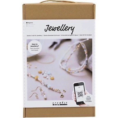 Creativ Company Set Diy Kit Starter Craft Kit Jewellery Classic Beads (970856)