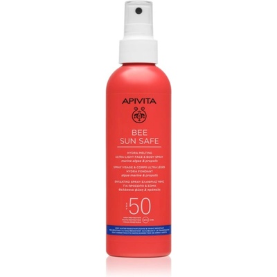 APIVITA Bee Sun Safe Hydra Melting Ultra-Light Spray SPF50 слънцезащитен лосион в спрей SPF 50 200ml