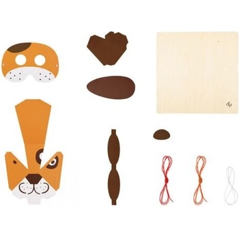 Hape H5124 Направи си сам картина и маска - Кученце