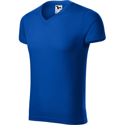 Malfini Slim Fit V-neck královsky modré