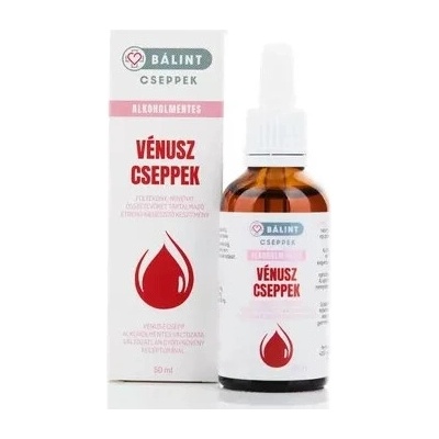 Bálint cseppek Venušine bylinné kvapky pre ženské zdravie bez alkoholu 50 ml