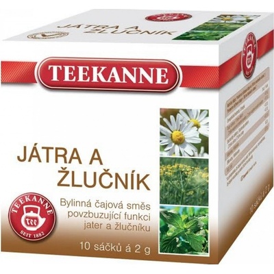 Teekanne Pečeň a žlčník 10 x 2 g