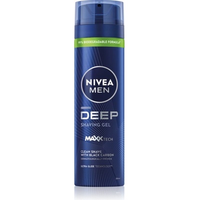 Nivea MEN Deep гел за бръснене за мъже 200ml
