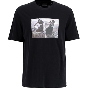 Barbour International Тениска Barbour International Mens Hellen T-Shirt - Black