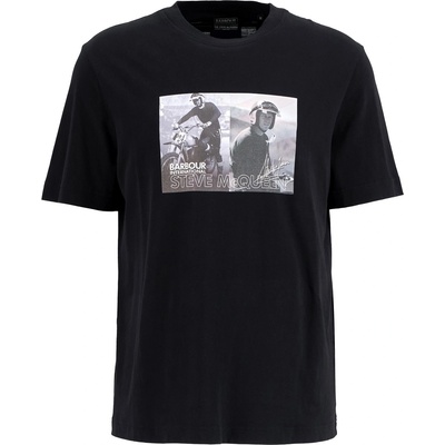 Barbour International Тениска Barbour International Mens Hellen T-Shirt - Black
