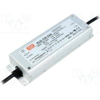 MEAN WELL ELG-100-54A Napájecí zdroj: spínaný; LED; 96W; 54VDC; 0,89÷1,78A; 180÷295VAC