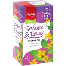 Apotheke Spánek a relax vit. B3 bylinný čaj 20 x 1,5 g