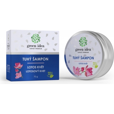 Green idea Šampon tuhý Lotos květ 70 g