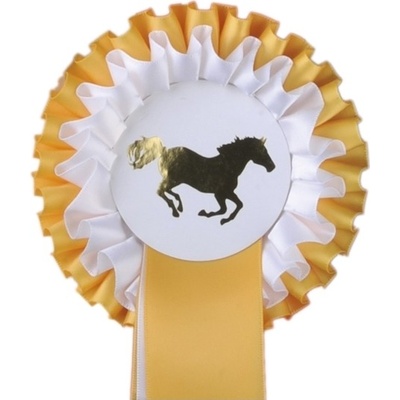 Kokarda dvouřadá HKM gold/white – Zboží Dáma Kokarda dvouřadá HKM gold/white – Zboží Dáma