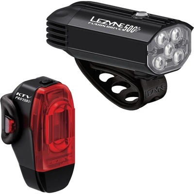 Lezyne Fusion Drive 500+ KTV Drive PRO+ set čierne