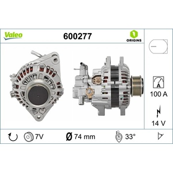generátor VALEO 600277