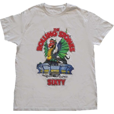 The Rolling Stones Sixty Stadium Dragon (Puff Print) White M Риза (<![CDATA[RSTS172MW02]]>)