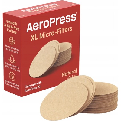 Aerobie AeroPress XL Papírové filtry 200 ks
