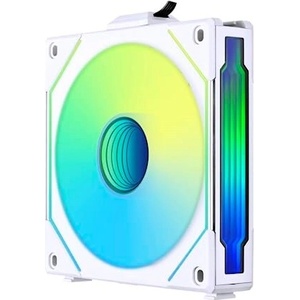 Lian Li Lian Li UNI FAN SL-INF Reverse Blade PWM вентилатор за компютър, ARGB, 120mm, бял (9173324)