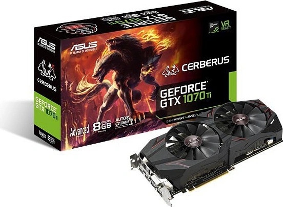 Asus CERBERUS-GTX1070TI-A8G 90YV0BJ1-M0NA00 od 17 576 Kč
