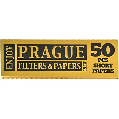 Prague Filters and Papers - Cigaretové papieriky krátke, 50 ks