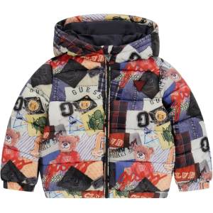 GUESS Цветно яке с мечета Guess Kids