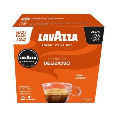 КАФЕ КАПСУЛИ a modo mio 36 БРОЯ lavazza delizioso maxi (8000070082007)