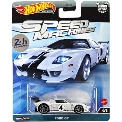 HOT WHEELS PREMIUM FORD GT Rýchlostné stroje 1:64
