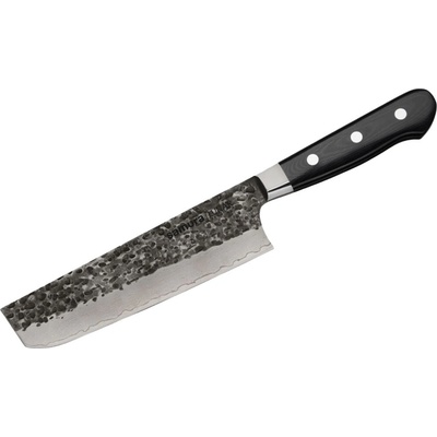 Damaškový kuchynský nôž Samura PRO-S Lunar Nakiri 16,7 cm