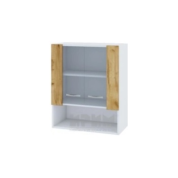 Image 1 of Bogdan Furniture I БД - 309 шкаф с ниша и две витринни врати с рафт