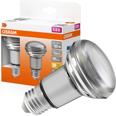 Osram 2PAK LED žiarovka E27 R63 4,3W 60W 350lm 2700K Warm 36° STAR