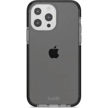 Holdit Гръб Holdit Seethru Case за iPhone 13 Pro - Черен (7330985151897)