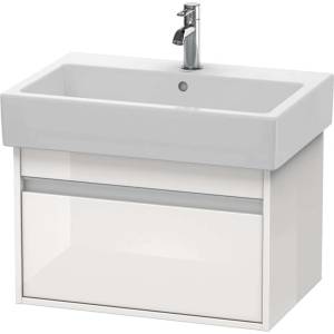 Duravit Ketho - Шкафче за умивалник 41x65x44 см, 1 чекмедже, лъскаво бяло KT668402222 (KT668402222)