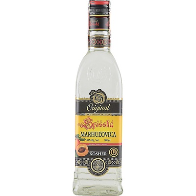Spišská Marhuľovica Destilát 40% 0,7 l (čistá fľaša)