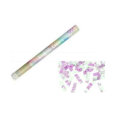 Vystřelovací konfety iridescent 60 cm PartyDeco