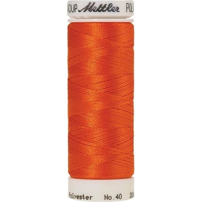 Nitě POLY SHEEN vyšívací 200m art. 3406 polyester AMANN Mettler - více barev Barva: 1300 Tangerine