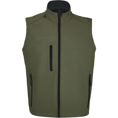 SOLS softshellová vesta RALLYE MEN 46601269 Army – Hledejceny.cz