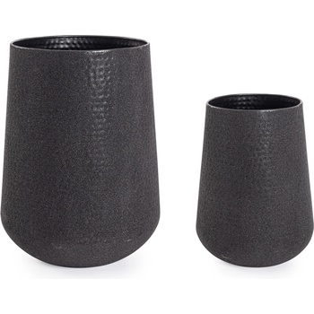 Bizzotto ДЕКОРАТИВНА КАШПА 2БР. kenar ЧЕРНА (0183217)