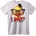 NOONEBRAND Тениска Патица с Attitude - 7XL, Black