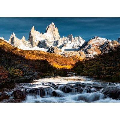 Patagonie RAVENSBURGER Dechberoucí hory Mount Fitz Roy 1000 dielov