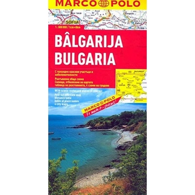 Bulharsko 1:800 000