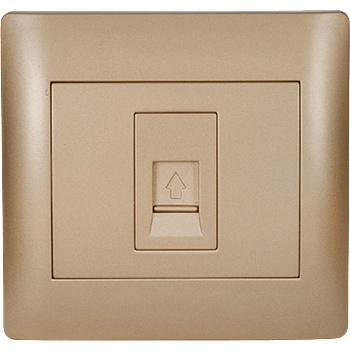 ELMARK Rhyme ТЕЛЕФОНЕН КОНТАКТ ЗЛАТО МЕТАЛИК (11263)