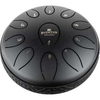 Image 1 of Shamann 6" 11 Notes D5 Major Matte Black Tongue Drum (YS11-6MB)