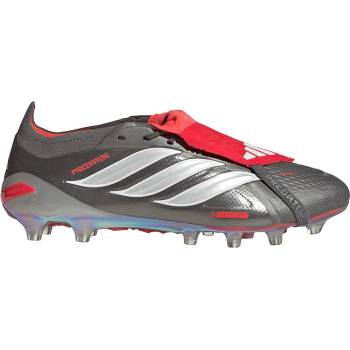 Image 1 of Adidas Мъжки футболни бутонки Adidas Mens adidas Predator Elite Fold Over Tongue Artificial Ground Football Boots - Grey/Red