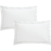 Bianca Lottie Floral Embroidery bílá 50 x 75 cm