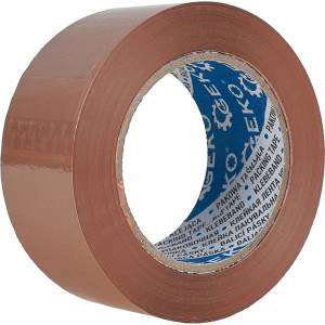 Geko Опаковъчна залепваща лента 48mm x 132m, кафява 81868 (G66454)