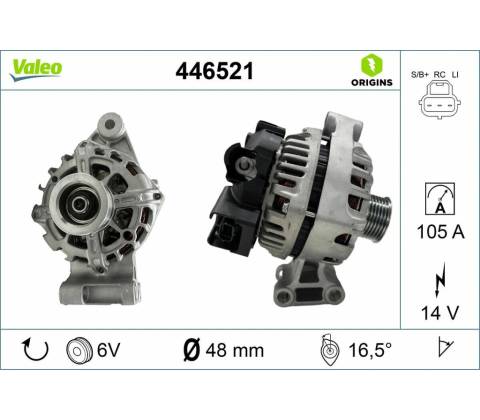 generátor VALEO 446521